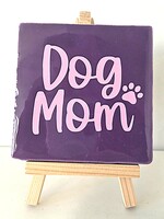 Tegel Quotes dog mom - paars