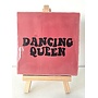 Tegel "dancing queen" – handgemaakt 10x10 cm