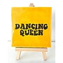 Tegel "dancing queen" – handgemaakt 10x10 cm