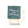 Tegel "heerlie de peerlie" – handgemaakt 10x10 cm