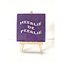 Tegel "heerlie de peerlie" – handgemaakt 10x10 cm
