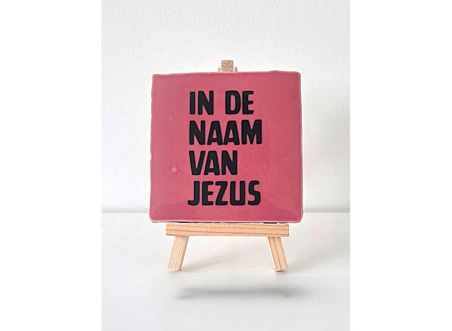 In de naam van Jezus - roze