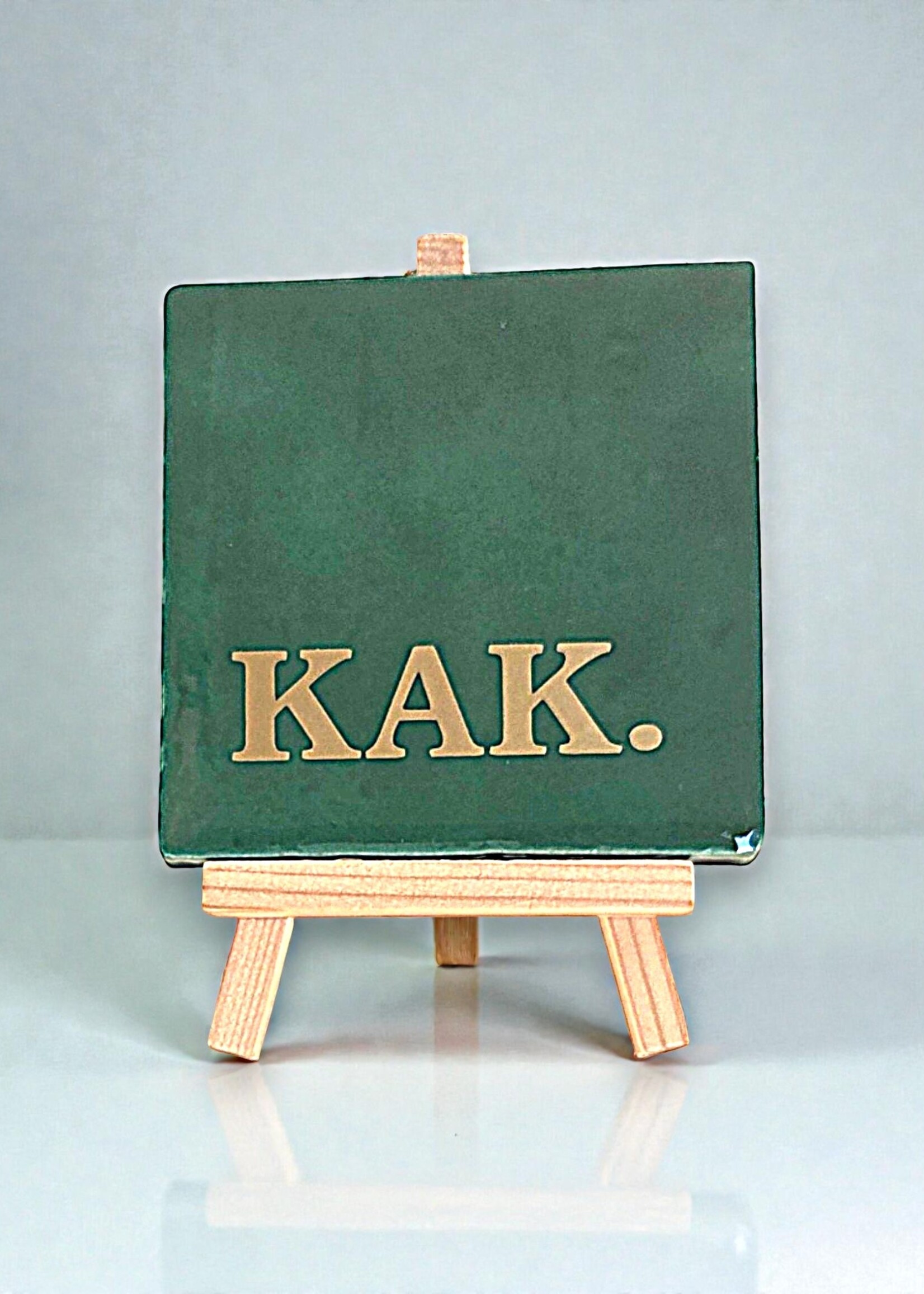 Tegel Quotes Tegel "kak" – handgemaakt 10x10 cm