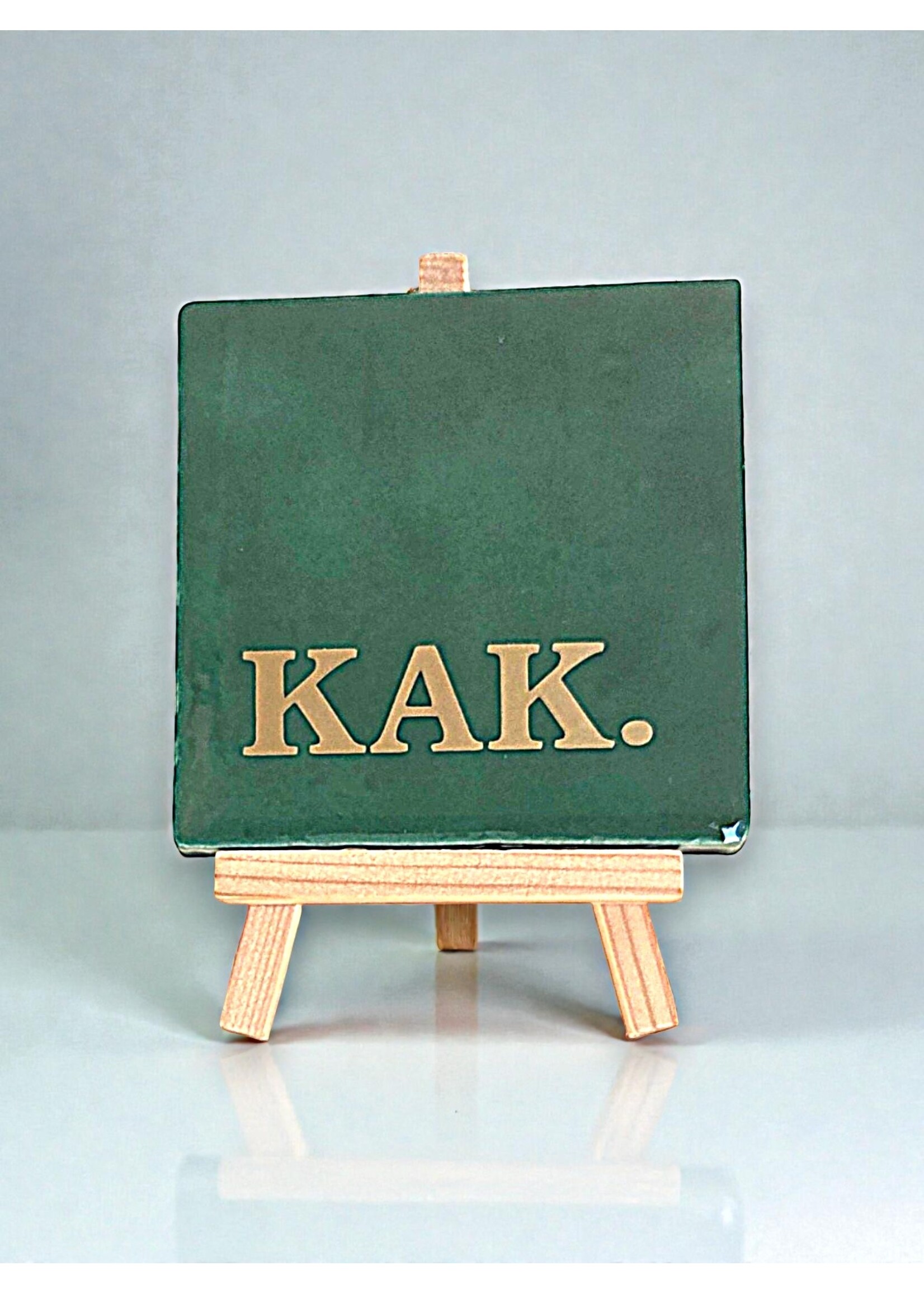 Tegel Quotes Tegel "kak" – handgemaakt 10x10 cm