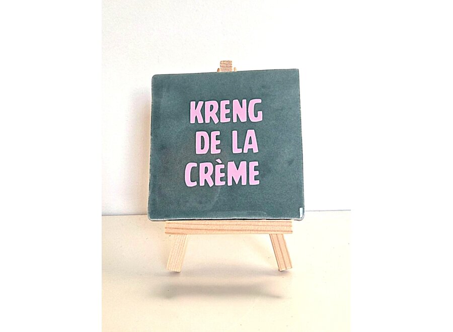 kreng de la creme - zeegroen