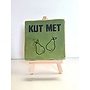 Tegel "Kut met peren" – handgemaakt 10x10 cm