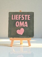 Tegel Quotes liefste oma - zeegroen