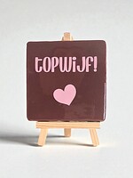 Tegel Quotes topwijf - bordeaux