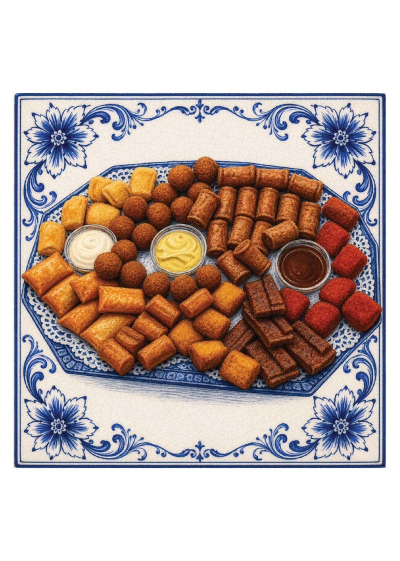 Tegel Quotes Tegel bruine fruitschaal  – unieke keramische tegel met karakter