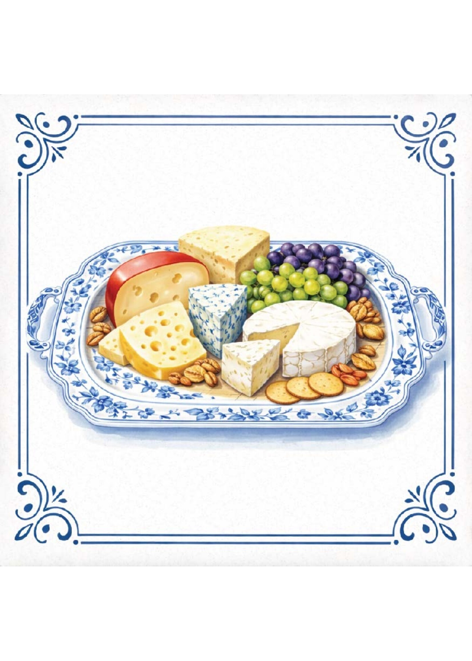 Tegel Quotes Tegel kaasplank – unieke keramische tegel met karakter