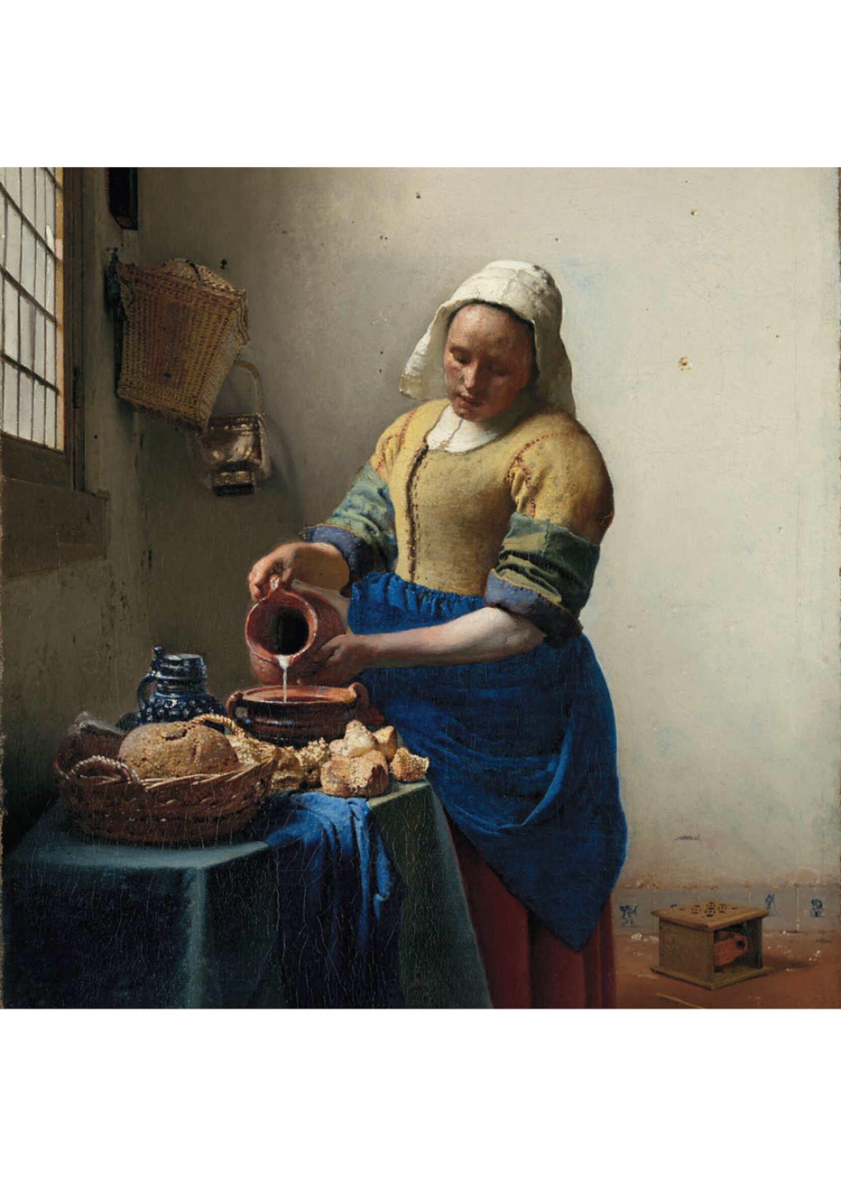 Tegel Quotes Tegel  Het melkmeisje – unieke keramische tegel met karakter