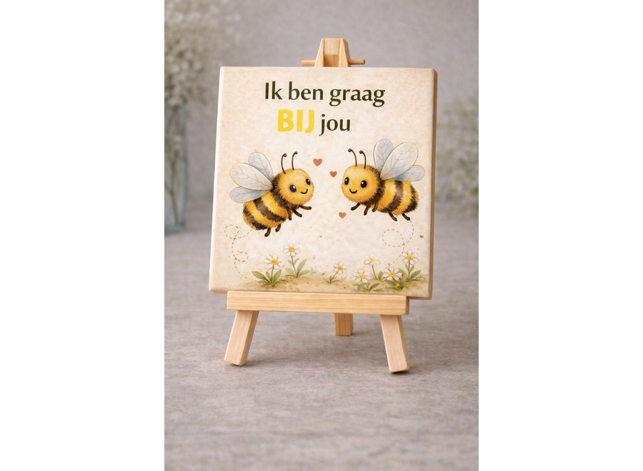 Tegel ik ben graag bij jou