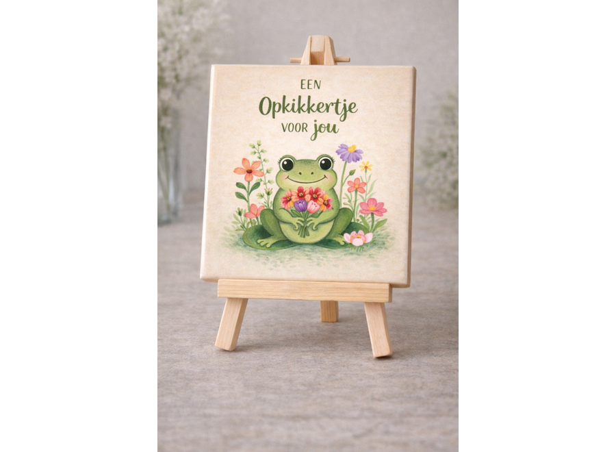 Tegel Een opkikkertje voor jou