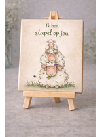 Tegel Quotes Tegel ik ben stapel op jou