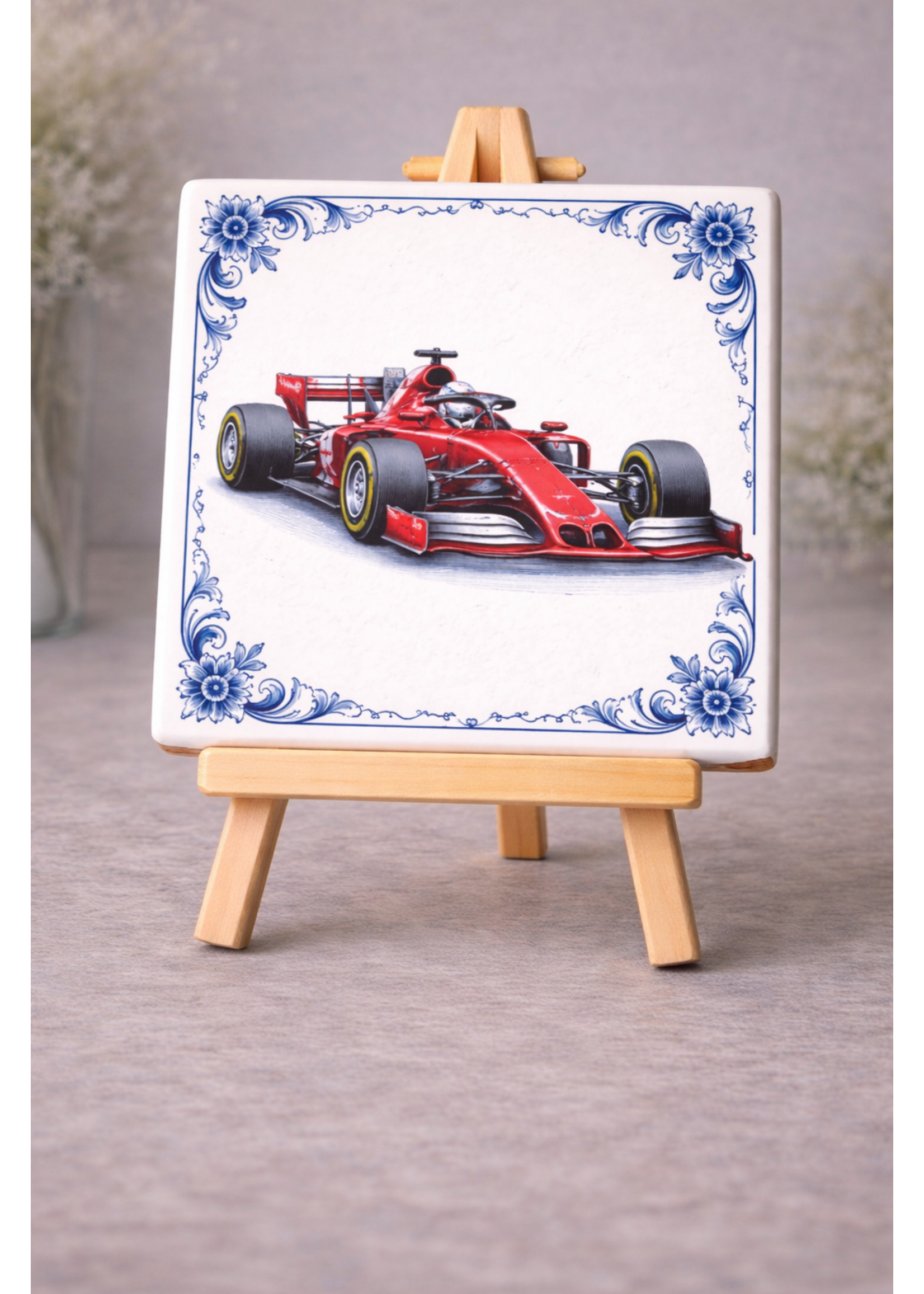 Tegel Quotes Tegel Ferrari F1 – unieke keramische tegel met karakter