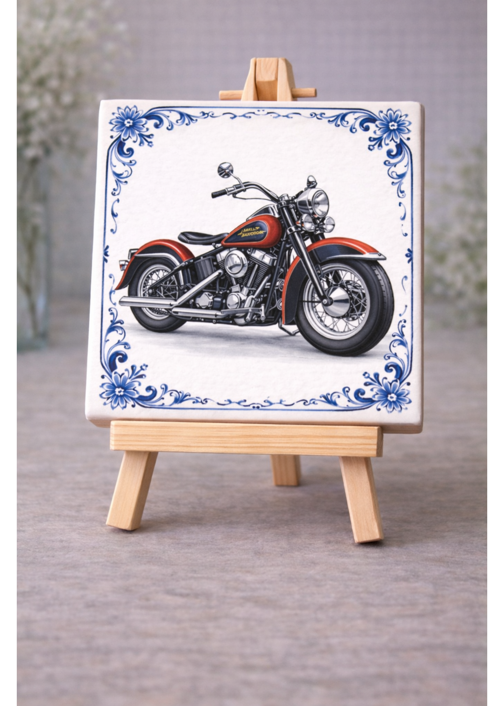 Tegel Quotes Tegel Harley Davidson – unieke keramische tegel met karakter