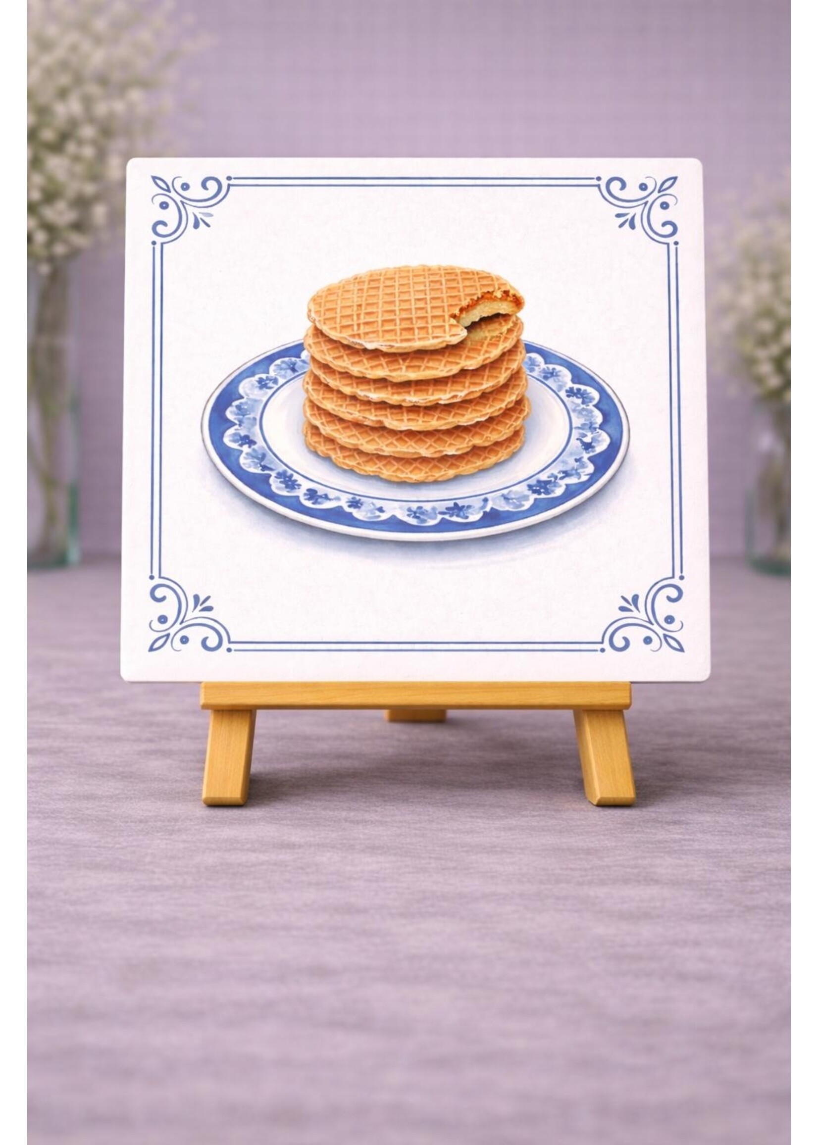 Tegel Quotes Tegel stroopwafels – unieke keramische tegel met karakter