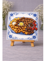 Tegel Quotes Tegel bruine fruitschaal