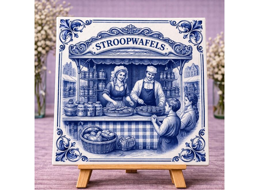 Tegel De Stroopwafelkraam