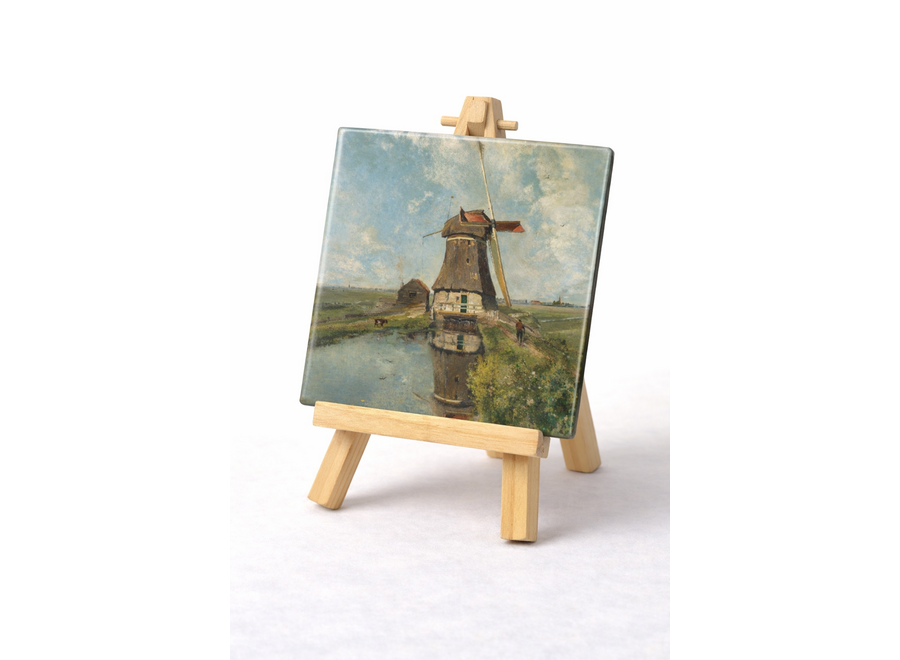 Tegel In de maand juli