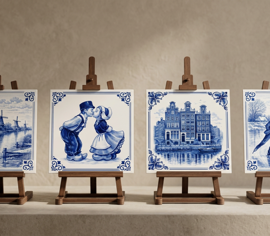 Delfts blauw tegels