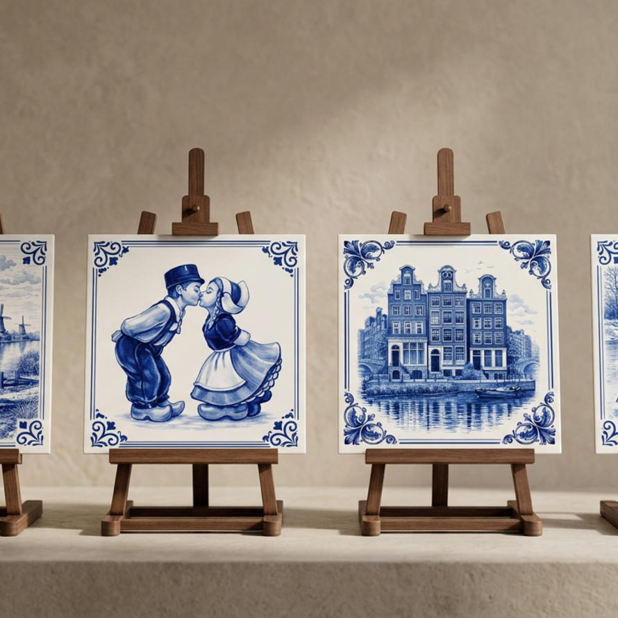 Delfts blauw tegels