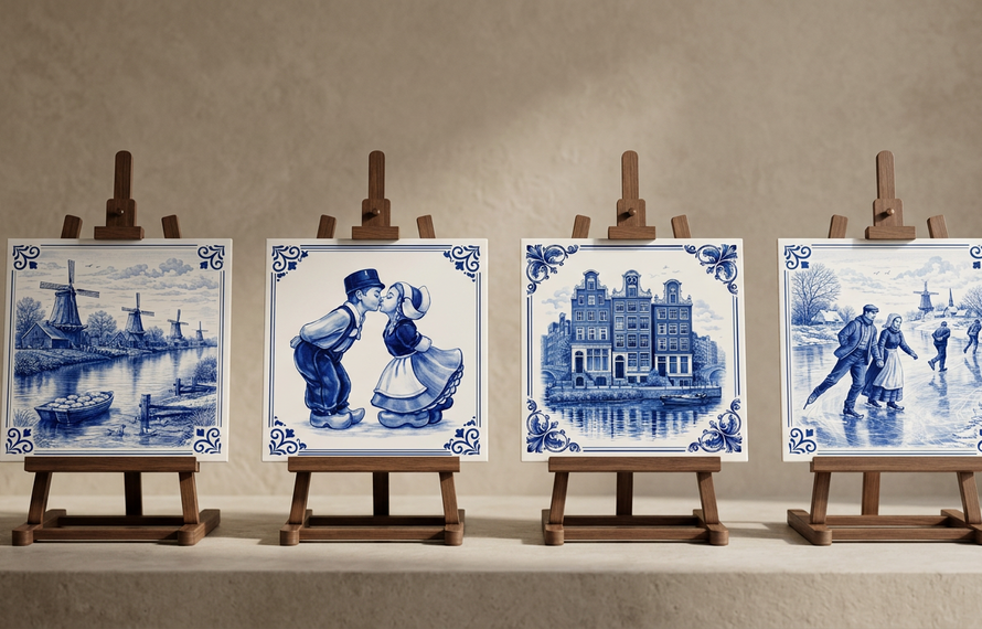 Delfts blauw in een modern interieur: zo combineer je oud en nieuw