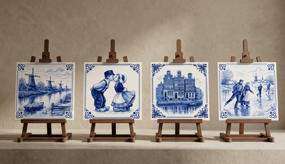 Delfts blauw in een modern interieur: zo combineer je oud en nieuw