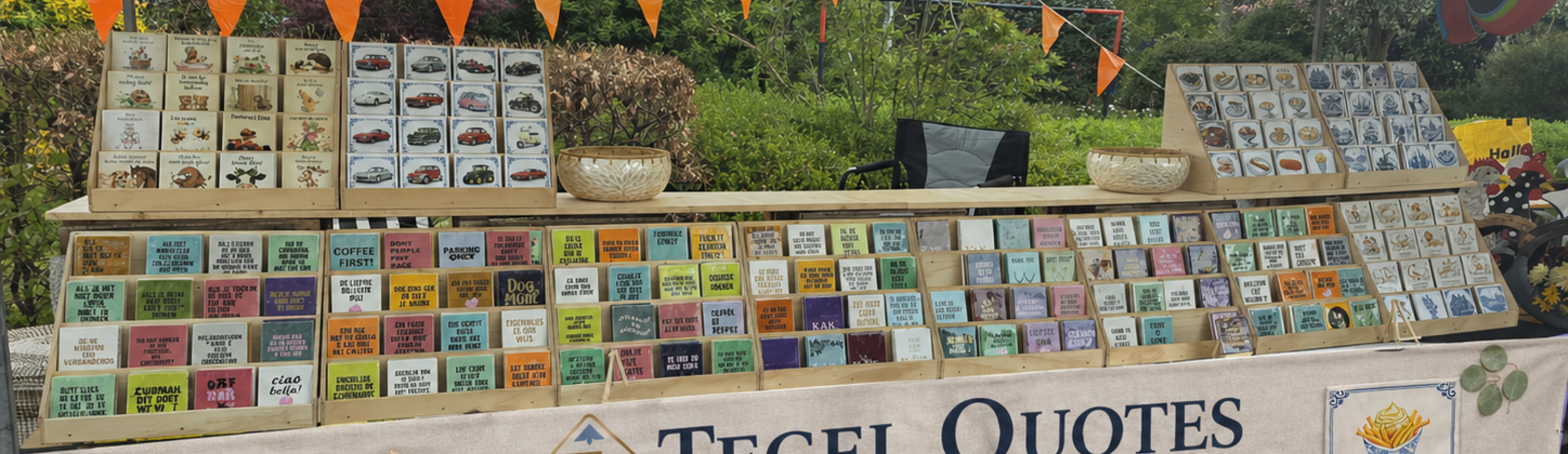 Koningsdag & Tegel Quotes: zo geef je jouw huis (of cadeau) karakte