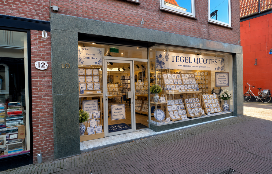 Tegel Quotes opent haar eerste winkel in Hoorn!