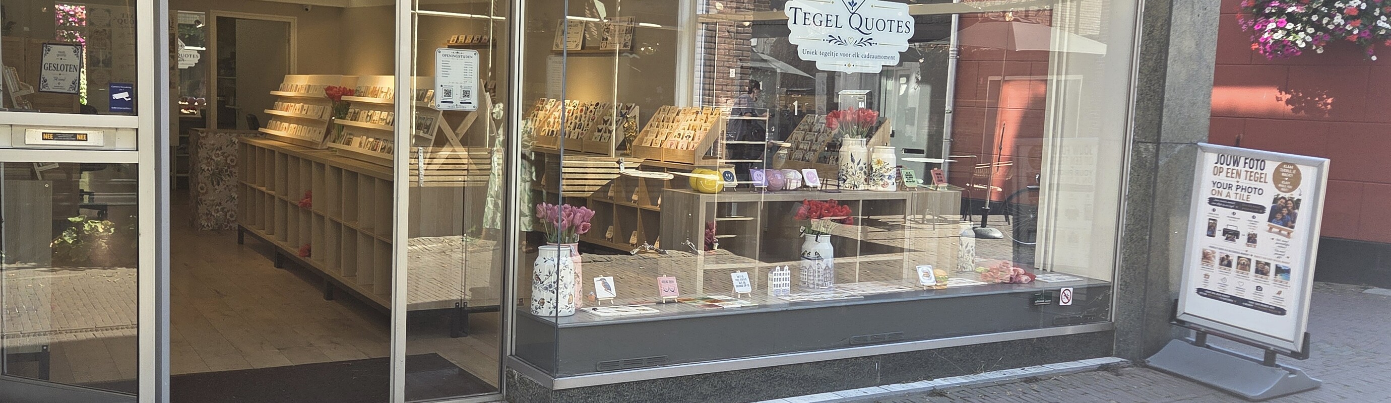 Tegel Quotes opent haar eerste winkel in Hoorn!