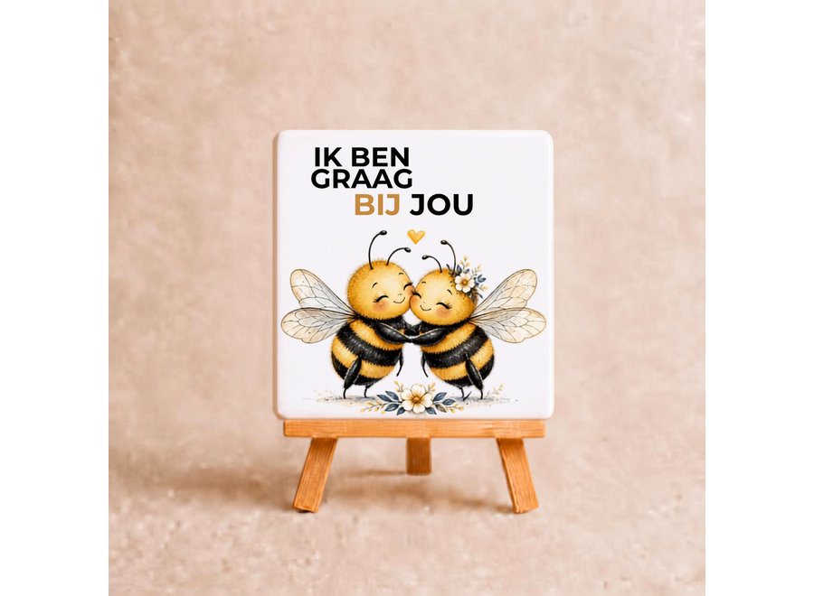 Tegel ik ben graag bij jou
