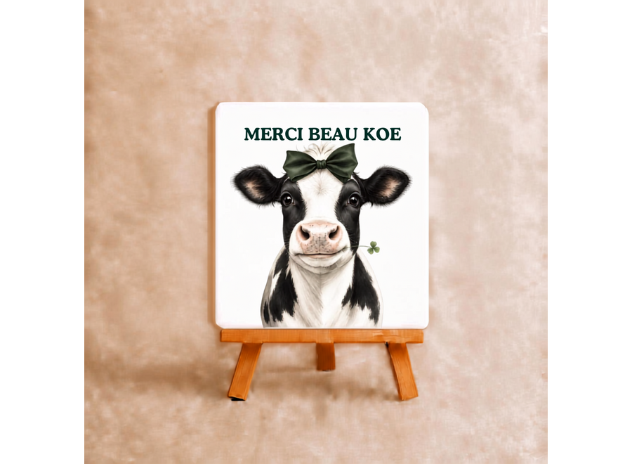 Tegel Merci beau- koe