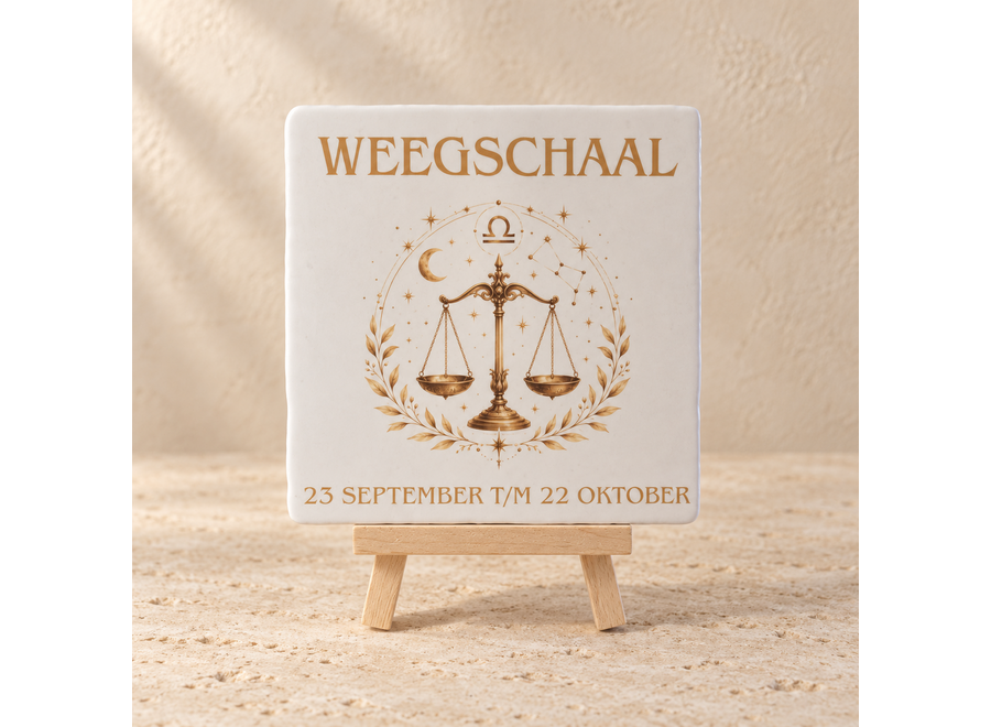 Tegel Weegschaal