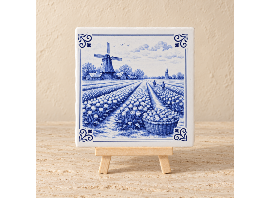 Tegeltje De Tulpenvelden