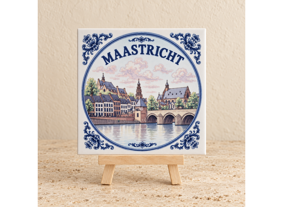 Maastricht op een tegel