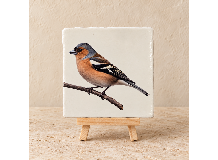 Vink op een tegel | Mooi vogel tegeltje voor vogelliefhebbers