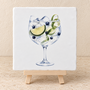 Gin Tonic op een tegel | Stijlvol cocktailtegeltje