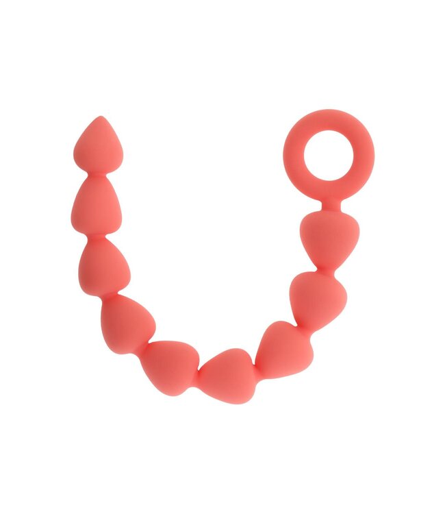 Sportsheets PEACHES 'N CREAME SILICONE ANAL BEADS