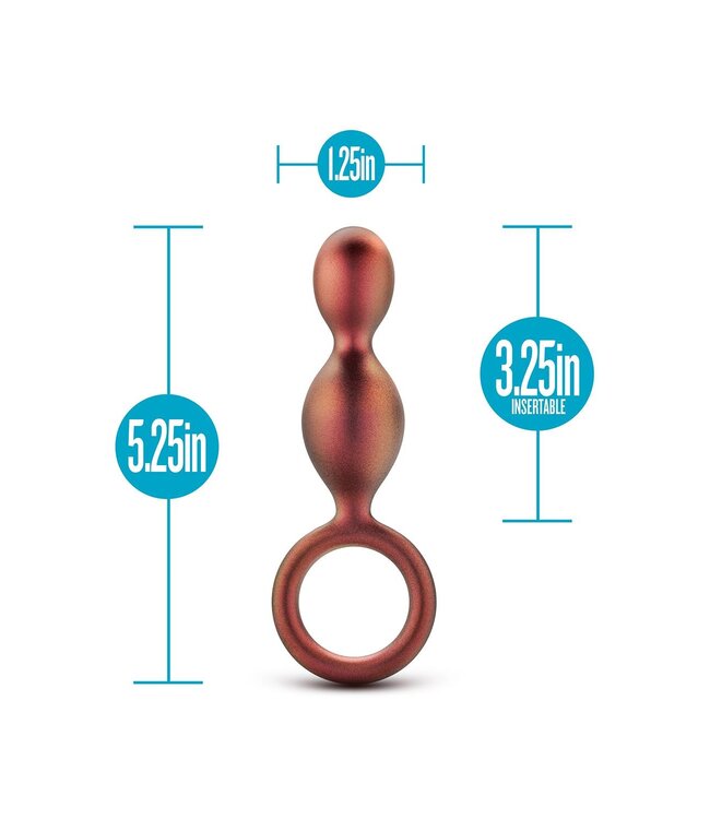 Blush ANAL ADVENTURES MATRIX DUO LOOP PLUG COPPER
