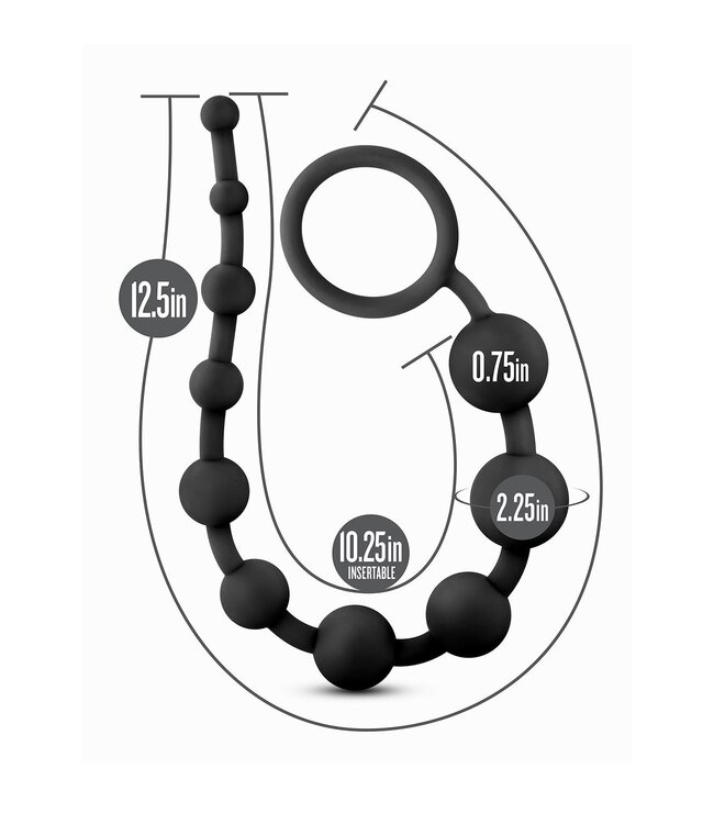 Blush ANAL ADVENTURES PLATINUM ANAL BEADS