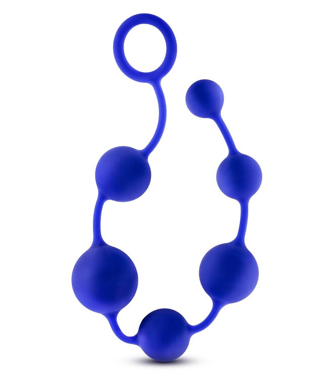 Blush PERFORMANCE SILICONE ANAL BEADS INDIGO