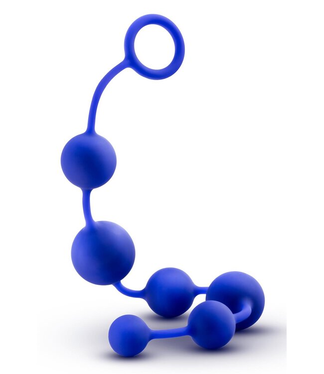 Blush PERFORMANCE SILICONE ANAL BEADS INDIGO