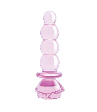 Dreamtoys GLAZE GLASS ROSEBUD BEADED  PLUG