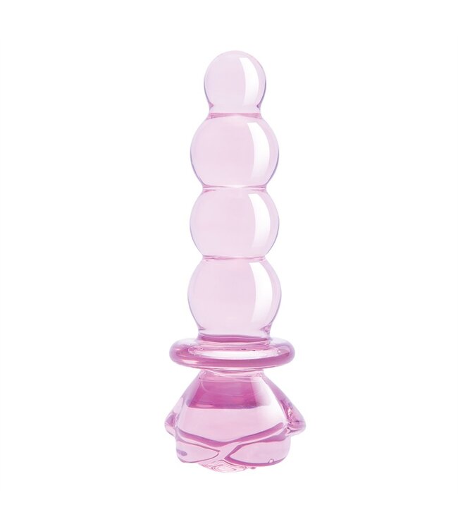 Dreamtoys GLAZE GLASS ROSEBUD BEADED  PLUG