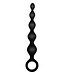 NMC NMC 5.5 INCH RIBBED SILICONE ANAL BEADS BLACK