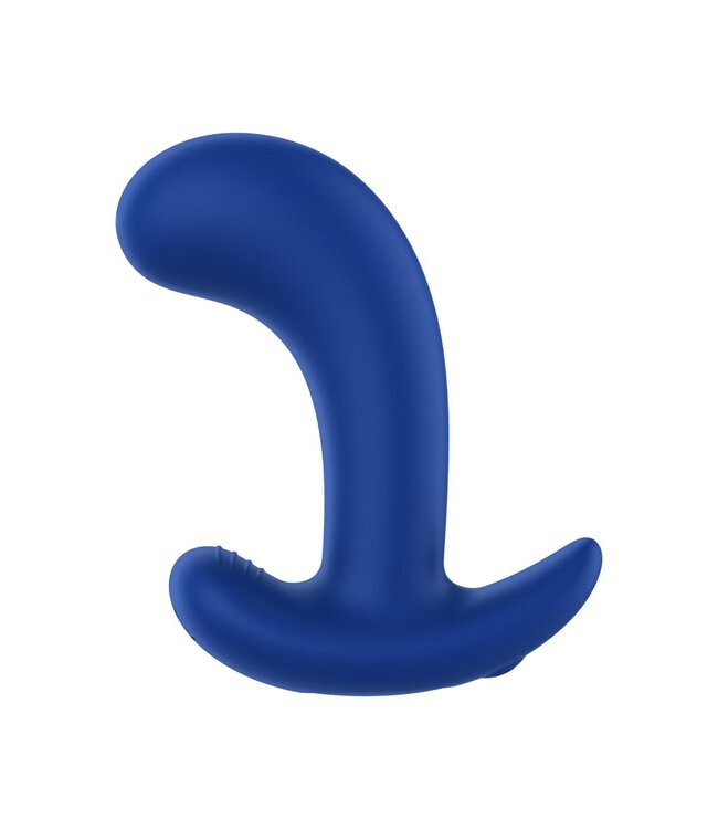 Forto FORTO CURVED VIBRATING PLUG BLUE
