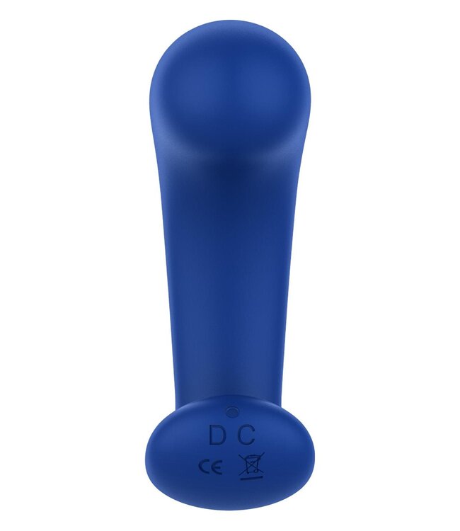 Forto FORTO CURVED VIBRATING PLUG BLUE