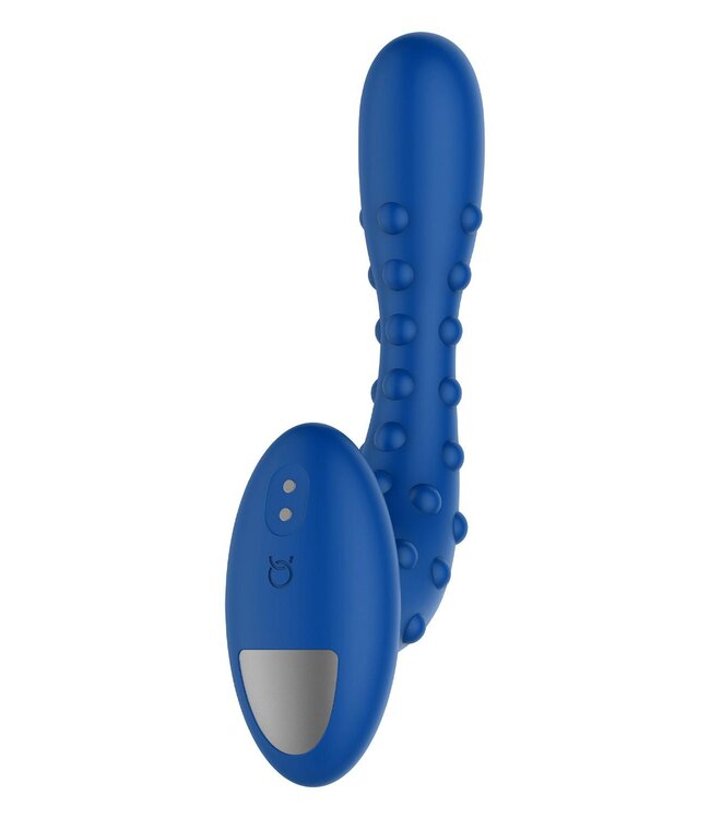 Forto FORTO STUDDED PRO VIBRATING MASSAGER BLUE