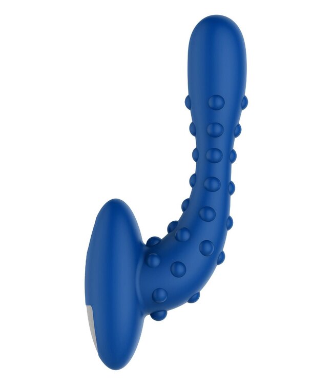 Forto FORTO STUDDED PRO VIBRATING MASSAGER BLUE